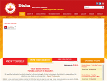 Tablet Screenshot of dishabharat.org